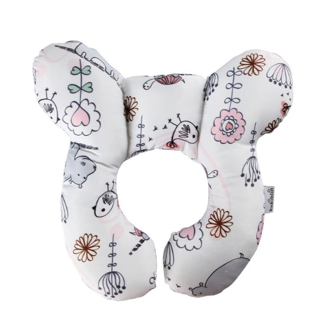 Baby U-Shaped Neck Support Pillow for Stroller & Seat