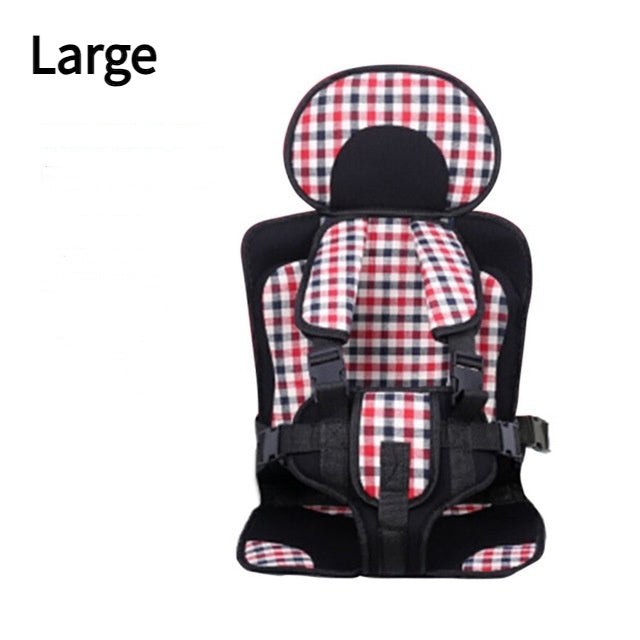 Portable Infant Safety Seat Mat with Thick Sponge Pad