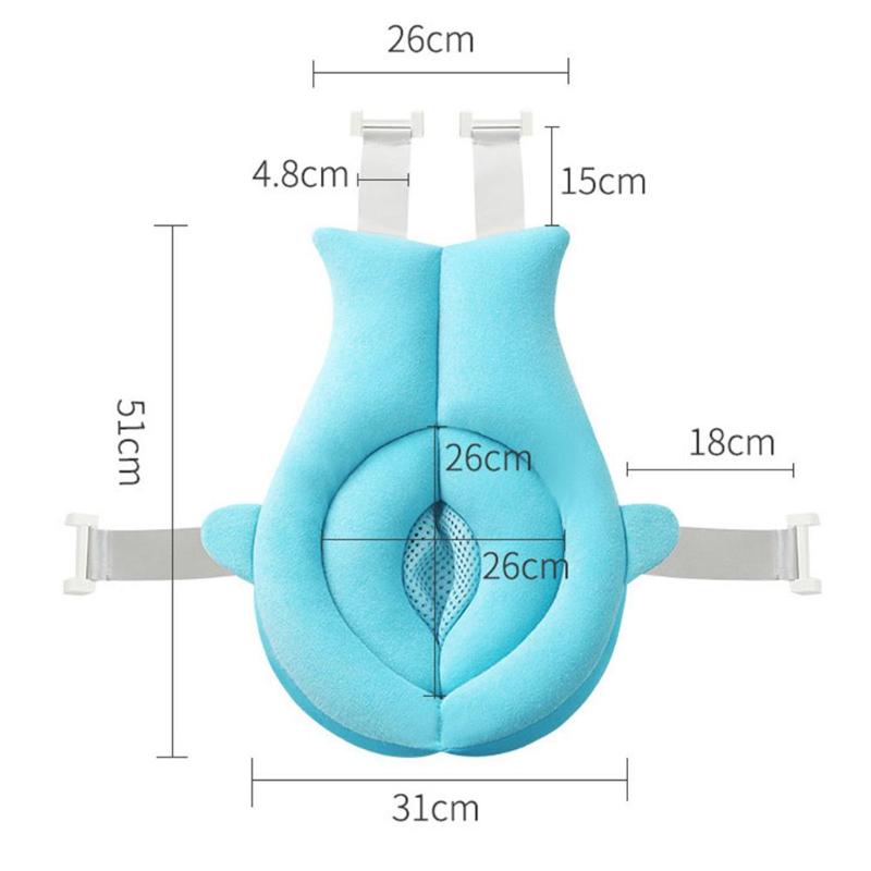 Baby Bath Support Net & Shower Pad