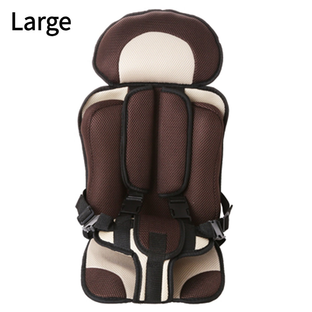 Portable Infant Safety Seat Mat with Thick Sponge Pad