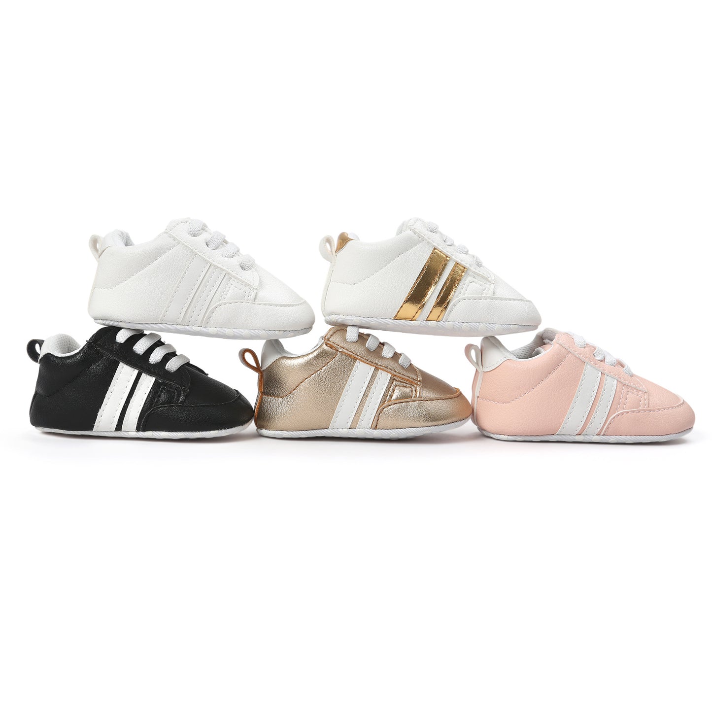 Baby PU Leather Moccasin Sneakers Soft Non-Slip Infant Shoes