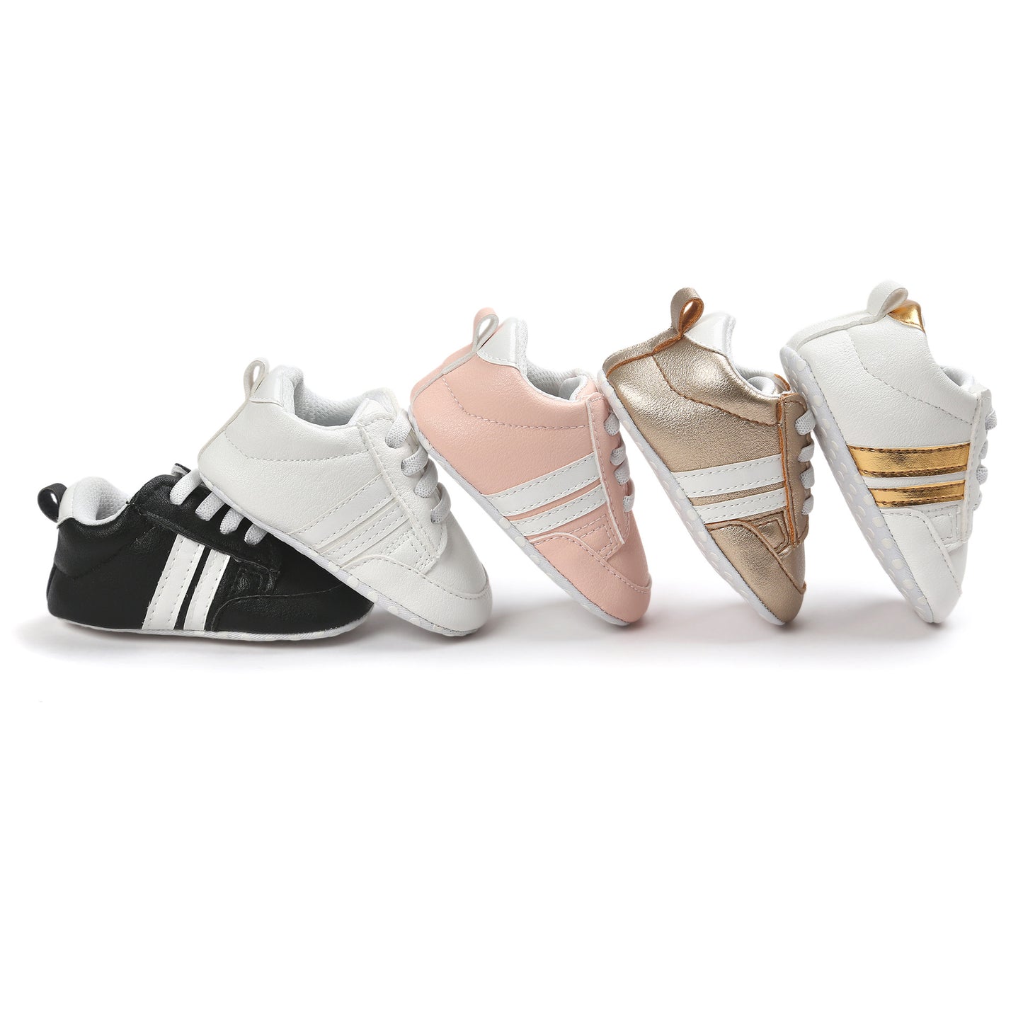 Baby PU Leather Moccasin Sneakers Soft Non-Slip Infant Shoes