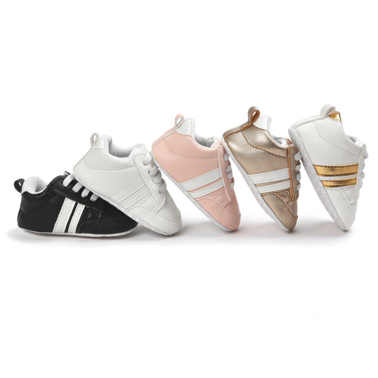Baby PU Leather Moccasin Sneakers Soft Non-Slip Infant Shoes