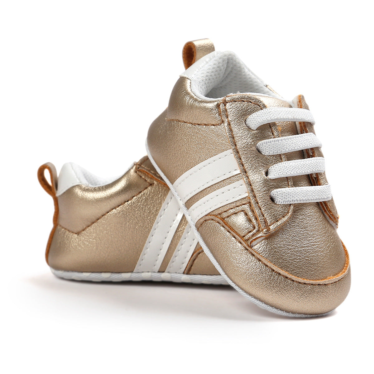 Baby PU Leather Moccasin Sneakers Soft Non-Slip Infant Shoes