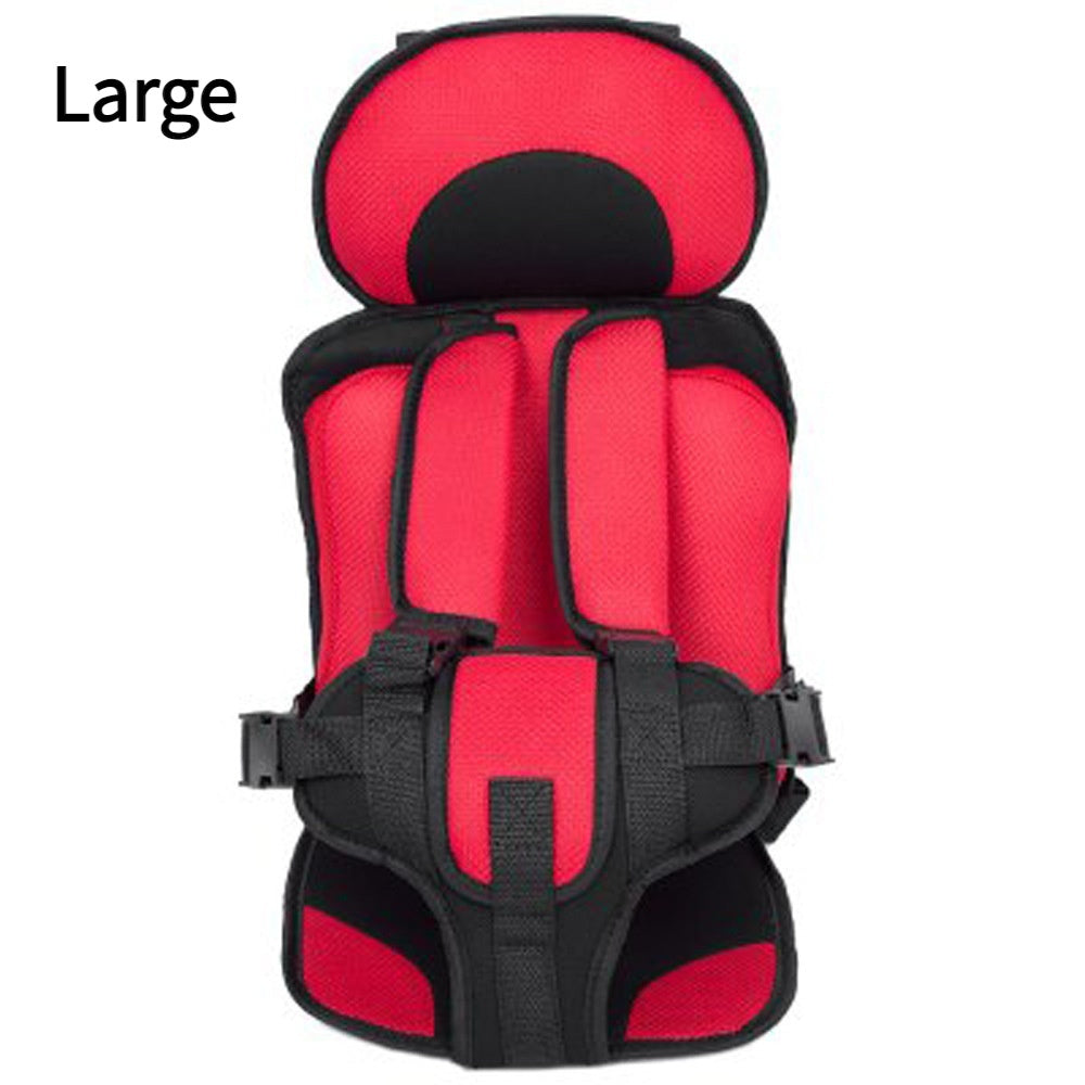Portable Infant Safety Seat Mat with Thick Sponge Pad