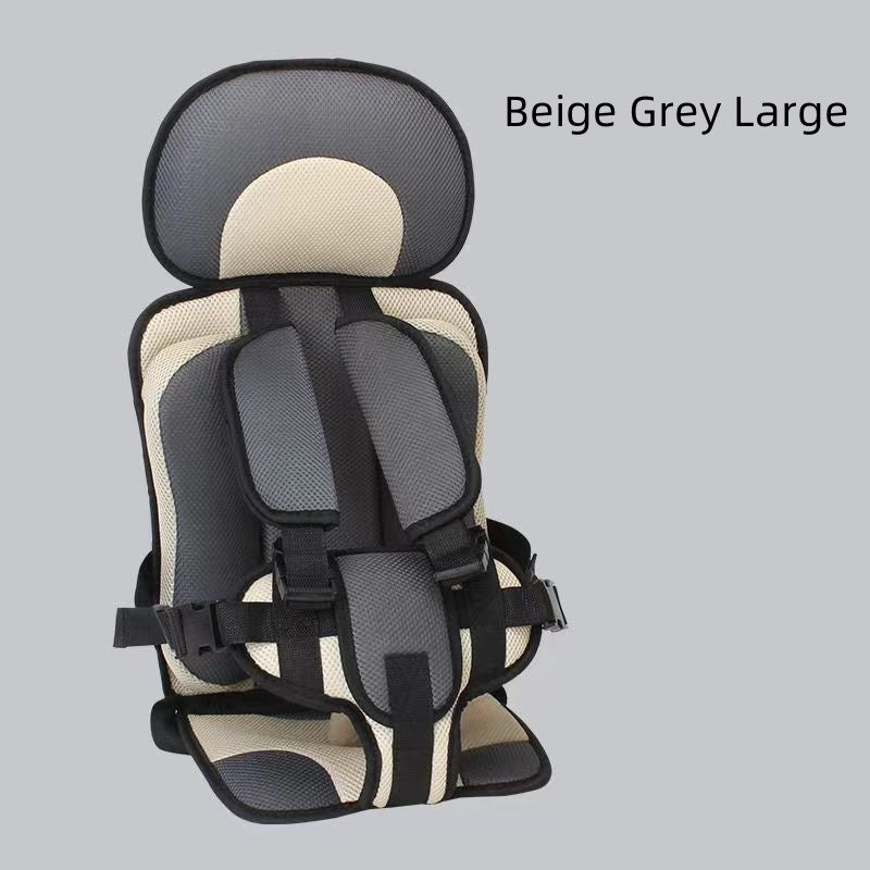 Portable Infant Safety Seat Mat with Thick Sponge Pad