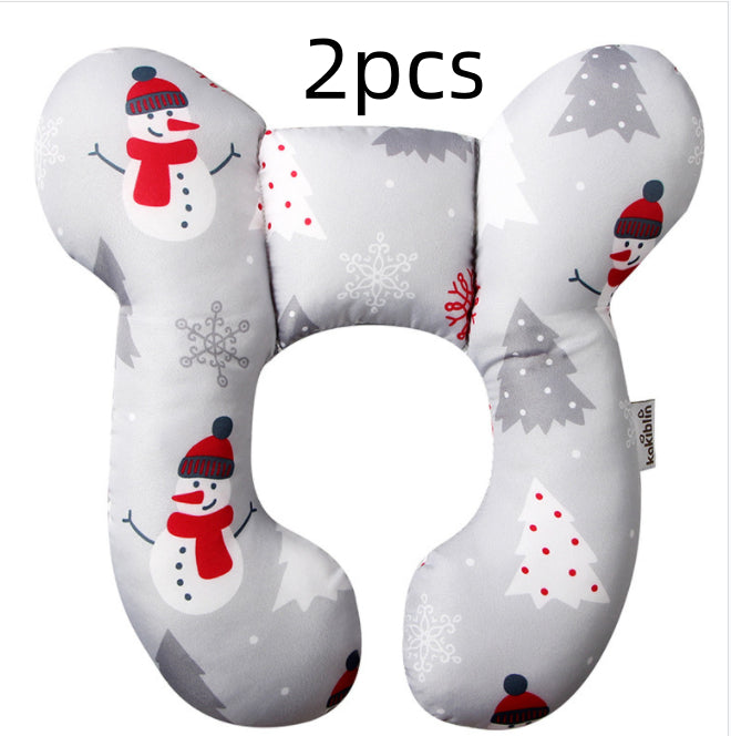 Baby U-Shaped Neck Support Pillow for Stroller & Seat