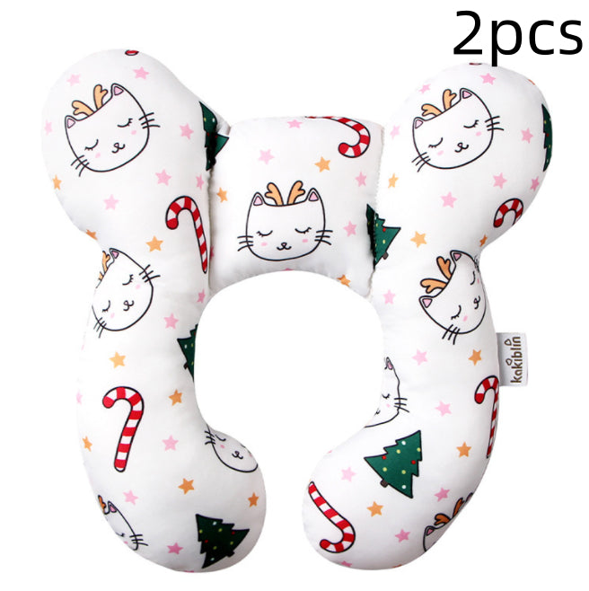 Baby U-Shaped Neck Support Pillow for Stroller & Seat
