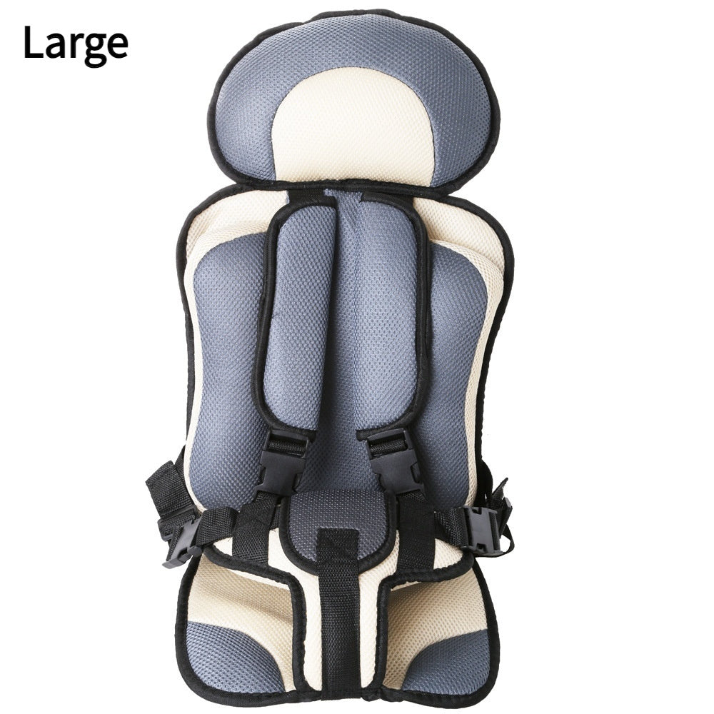 Portable Infant Safety Seat Mat with Thick Sponge Pad
