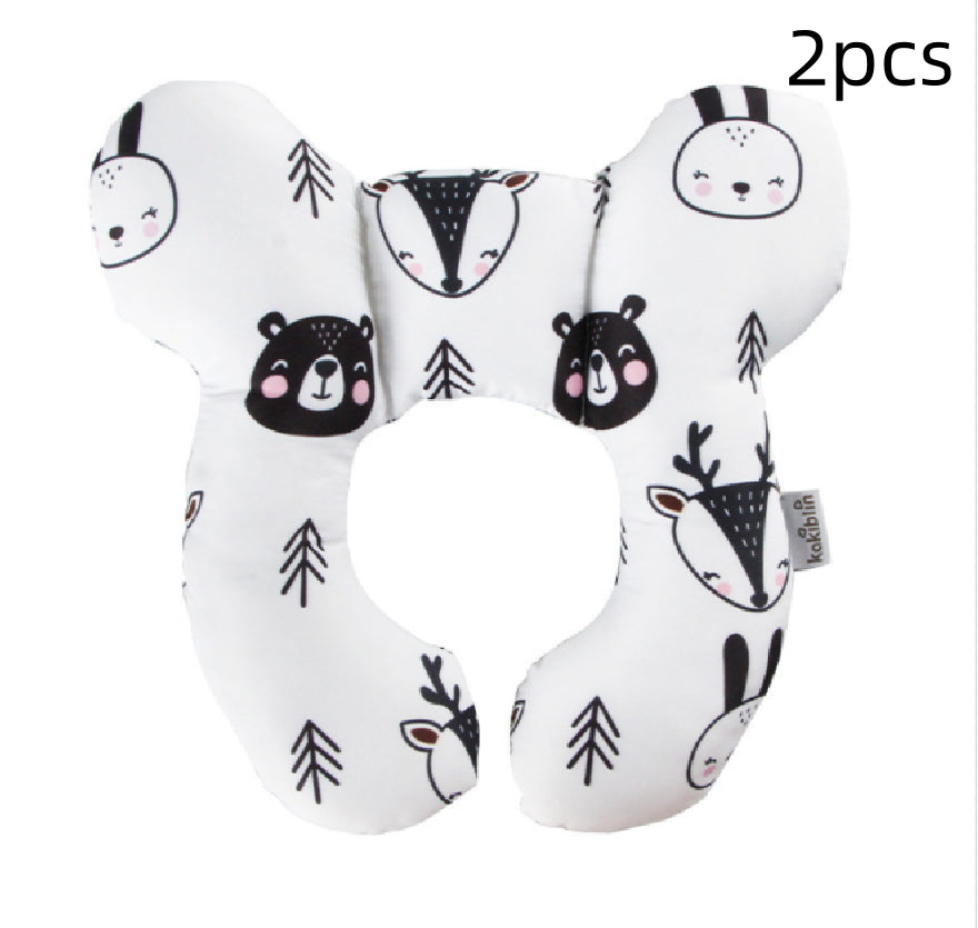 Baby U-Shaped Neck Support Pillow for Stroller & Seat