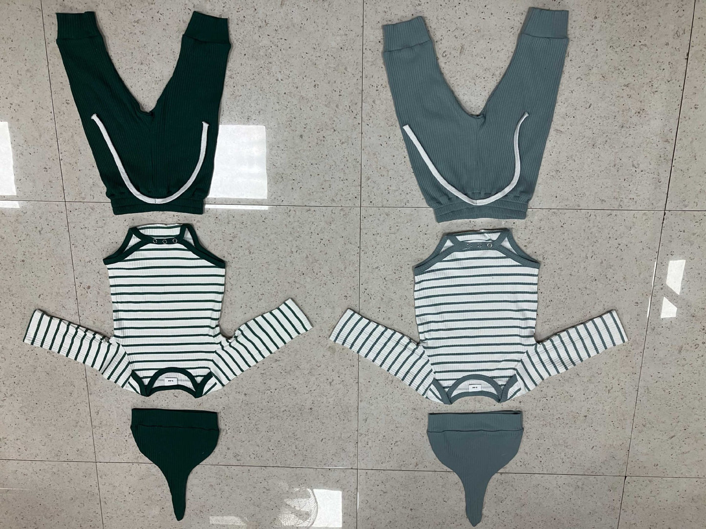 Long Pants Hat Long Sleeved Jumpsuit Set