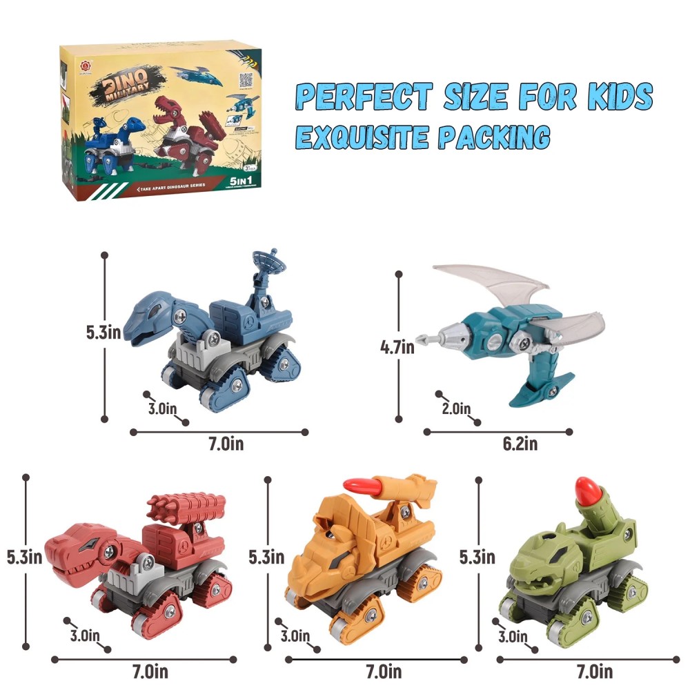 Dinosaur Toy for Boys & Toddlers (3+ Years)