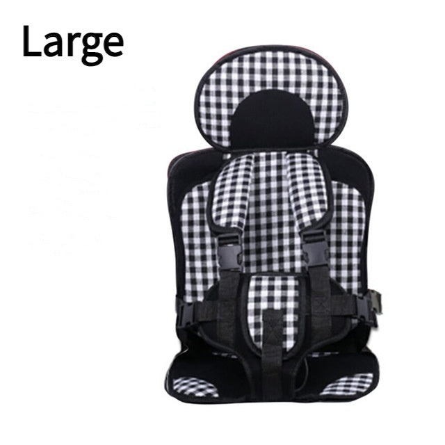 Portable Infant Safety Seat Mat with Thick Sponge Pad