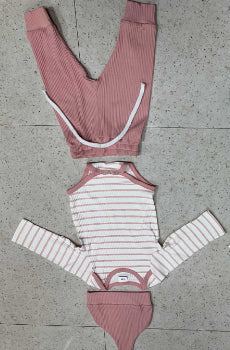 Long Pants Hat Long Sleeved Jumpsuit Set