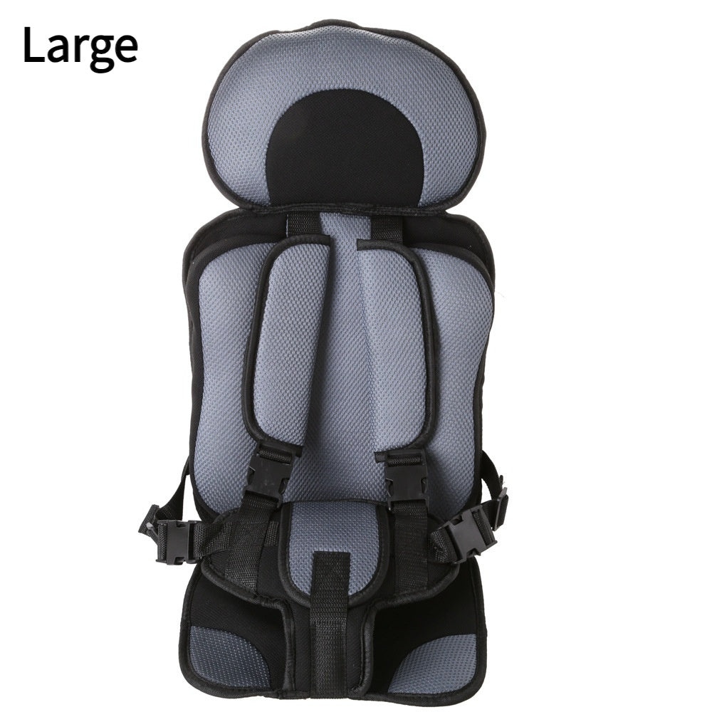 Portable Infant Safety Seat Mat with Thick Sponge Pad