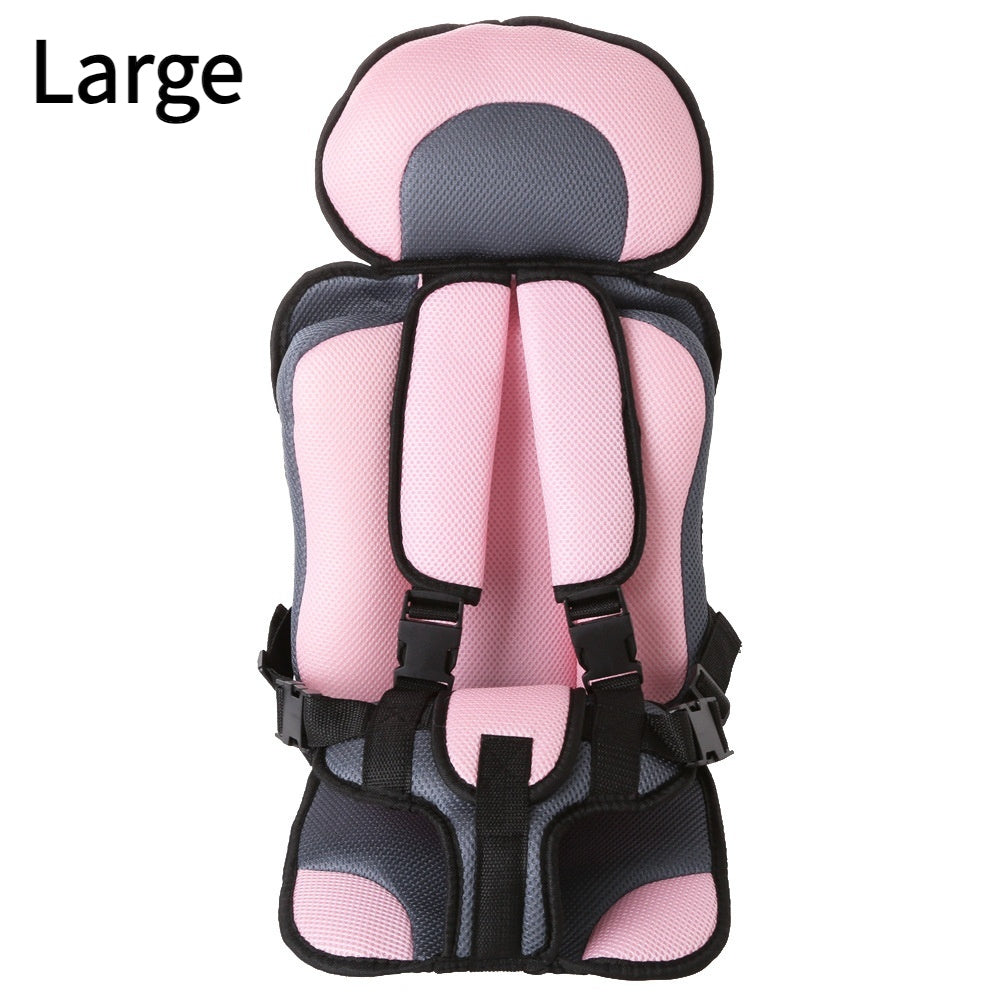 Portable Infant Safety Seat Mat with Thick Sponge Pad