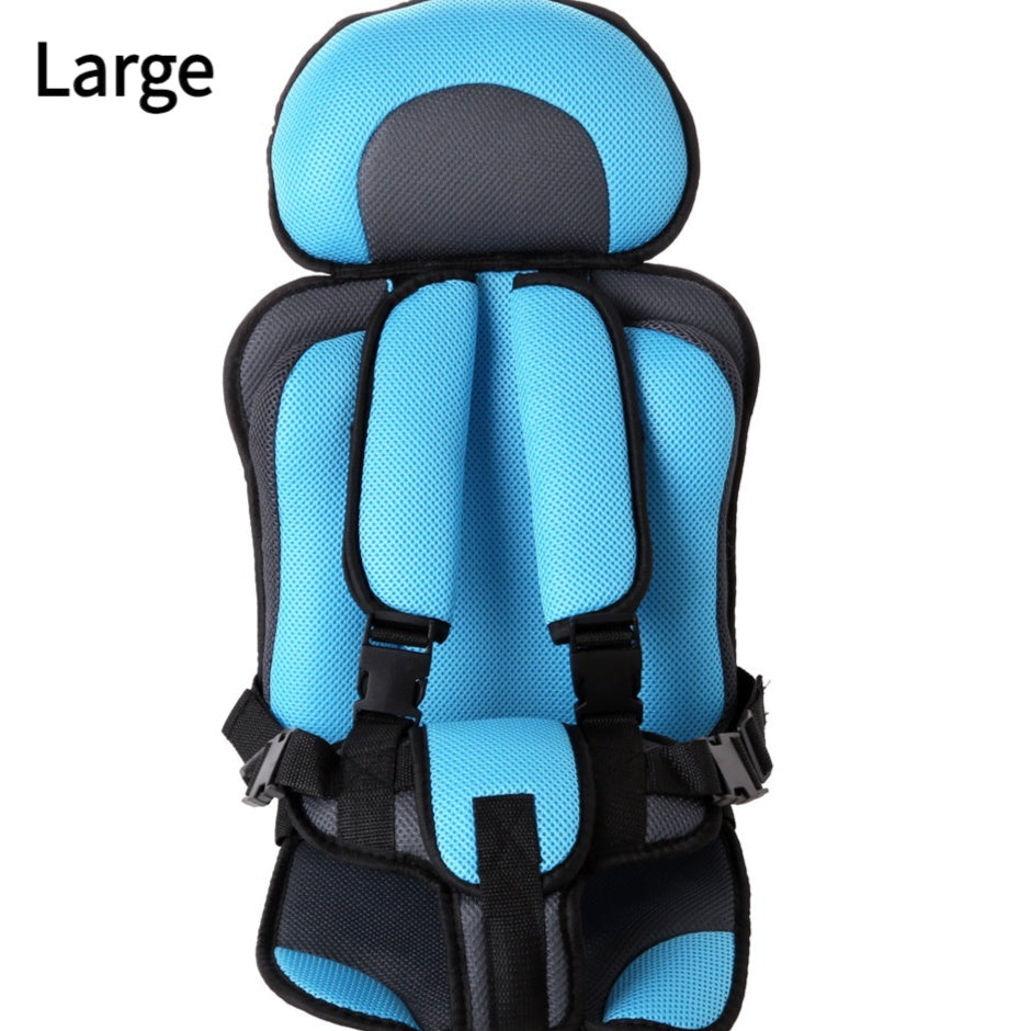 Portable Infant Safety Seat Mat with Thick Sponge Pad
