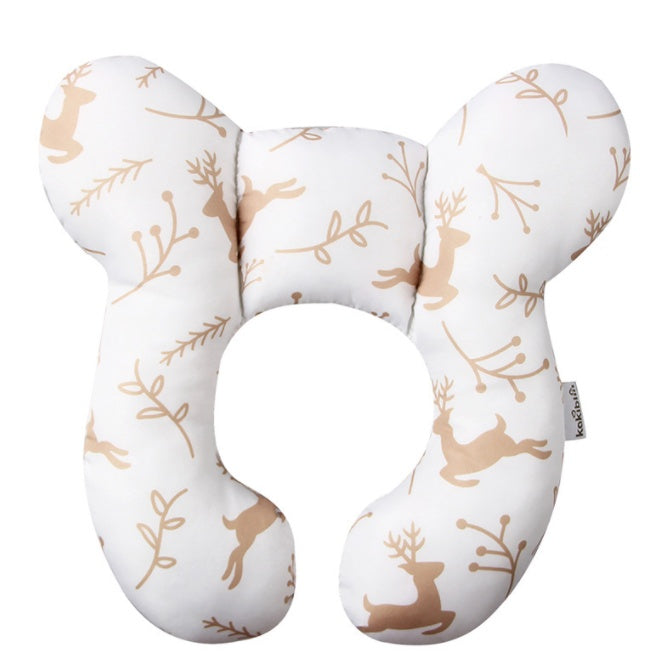 Baby U-Shaped Neck Support Pillow for Stroller & Seat