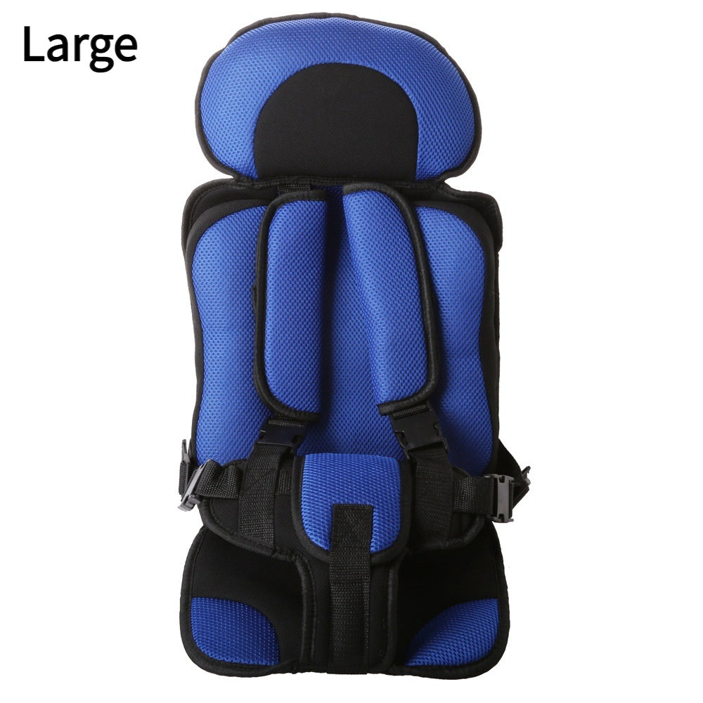 Portable Infant Safety Seat Mat with Thick Sponge Pad