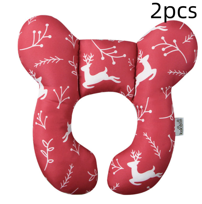 Baby U-Shaped Neck Support Pillow for Stroller & Seat