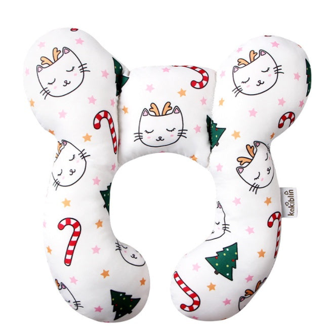 Baby U-Shaped Neck Support Pillow for Stroller & Seat